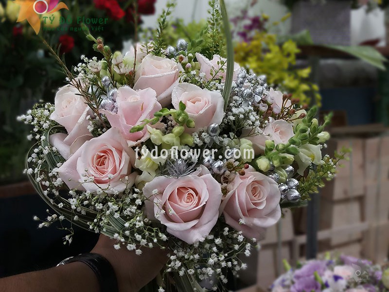 HOA CƯỚI - HOA CÔ DÂU BO60