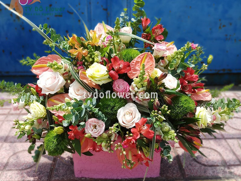 GIỎ HOA TƯƠI G65