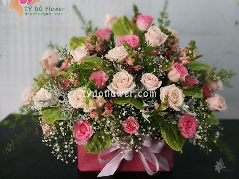 GIỎ HOA TƯƠI G72