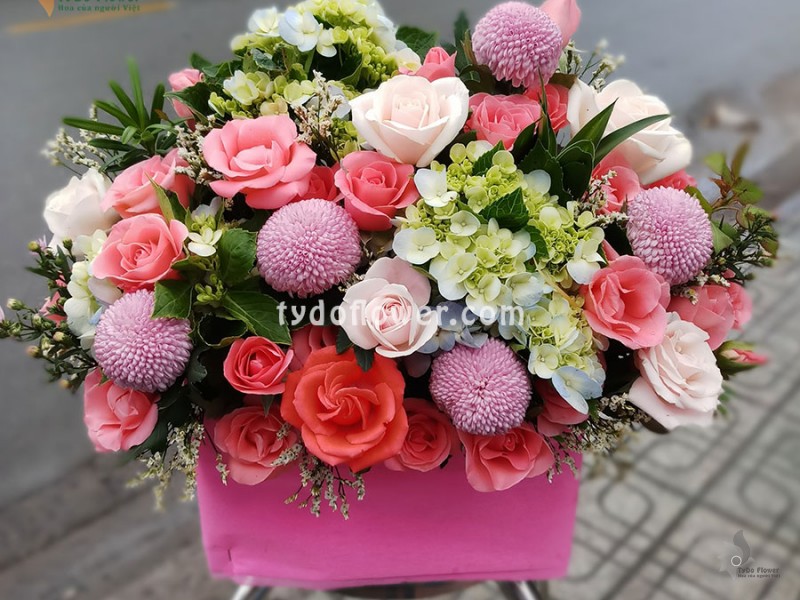 GIỎ HOA TƯƠI G79