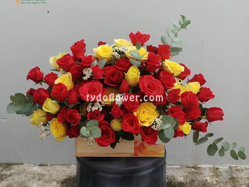 GIỎ HOA TƯƠI G96