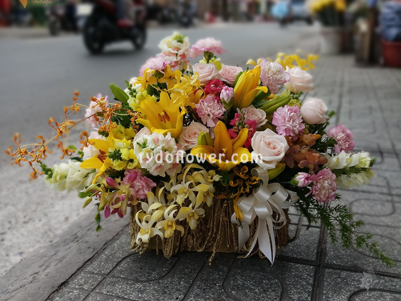 GIỎ HOA TƯƠI G97