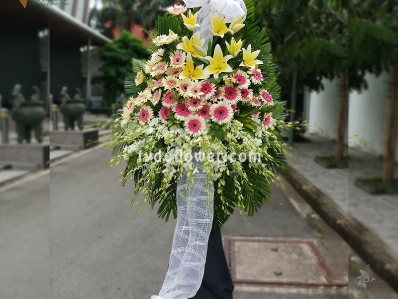 KỆ HOA CHIA BUỒN KCB119