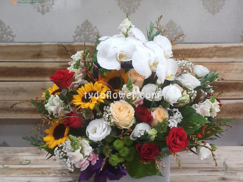 LẴNG HOA CHÚC MỪNG L150