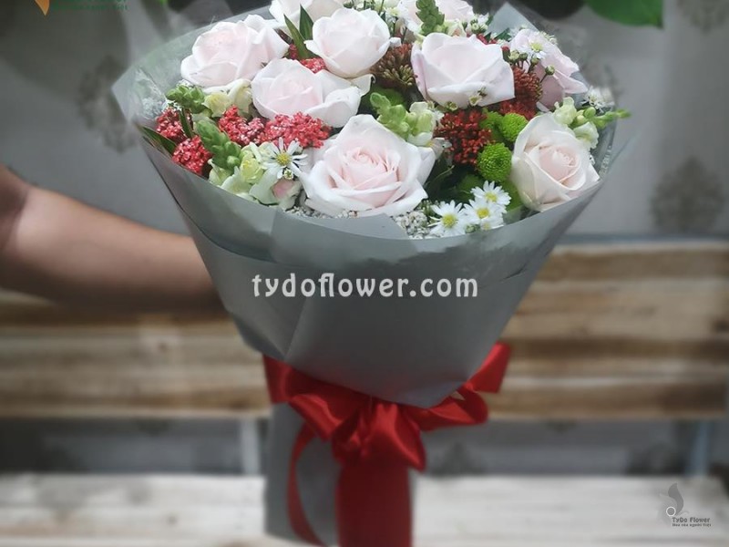 BÓ HOA TƯƠI BO153