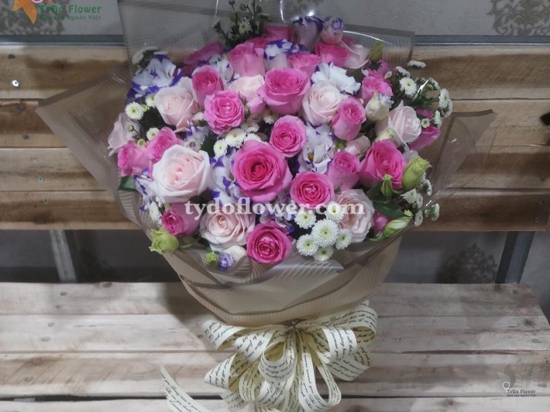 BÓ HOA TƯƠI BO157