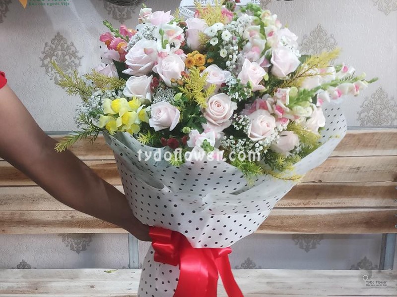 BÓ HOA CHÚC MỪNG SINH NHẬT BO159