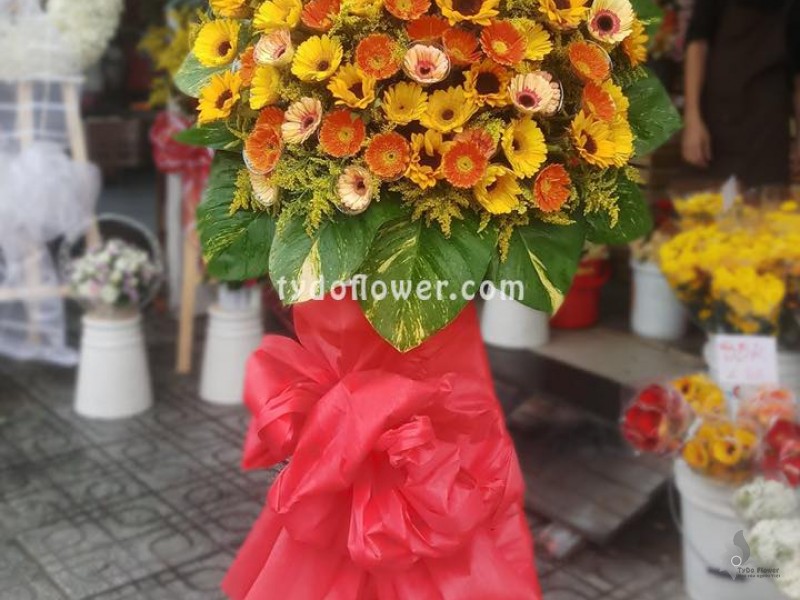 KỆ HOA CHÚC MỪNG KHAI TRƯƠNG KCM193