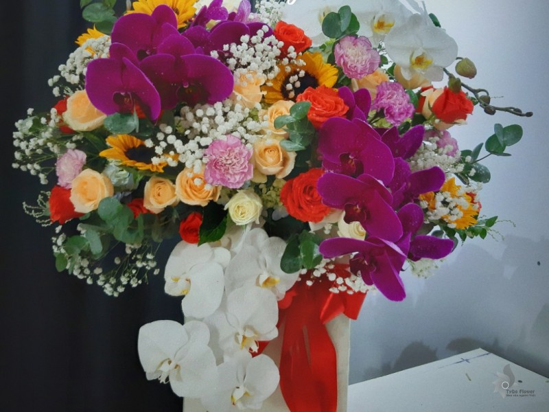 LẴNG HOA CHÚC MỪNG L604