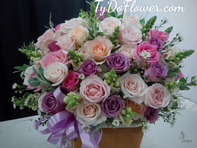 LẴNG HOA CHÚC MỪNG L612