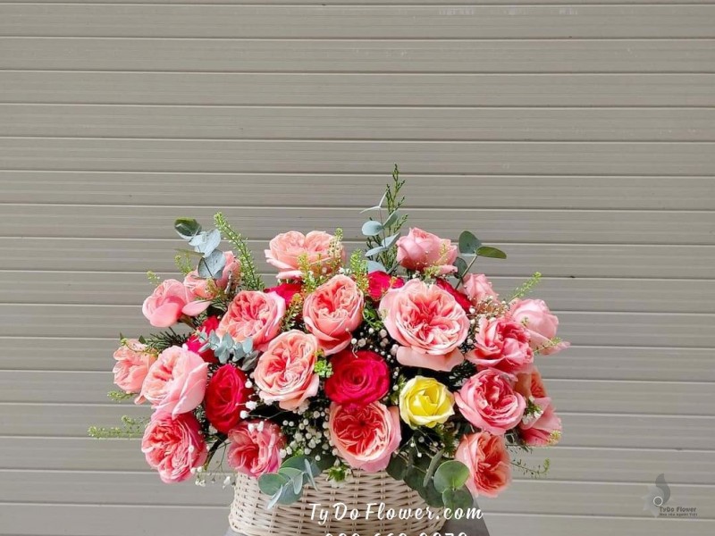 GIỎ HOA CHÚC MỪNG G804