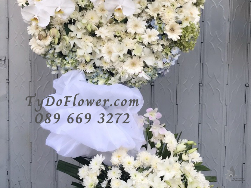 KỆ HOA CHIA BUỒN KCB1007