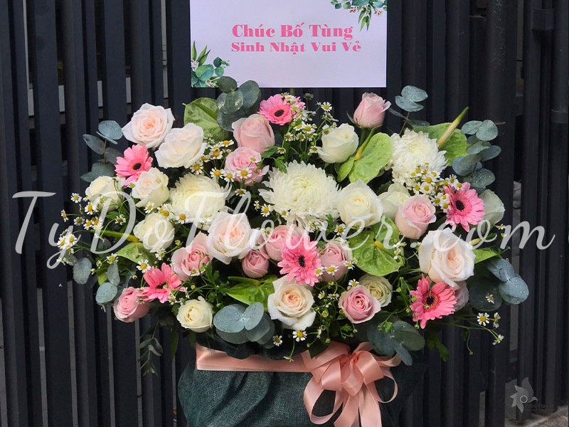 GIỎ HOA CHÚC MỪNG SINH NHẬT G102215