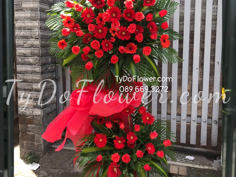 KỆ HOA CHÚC MỪNG KCM102219