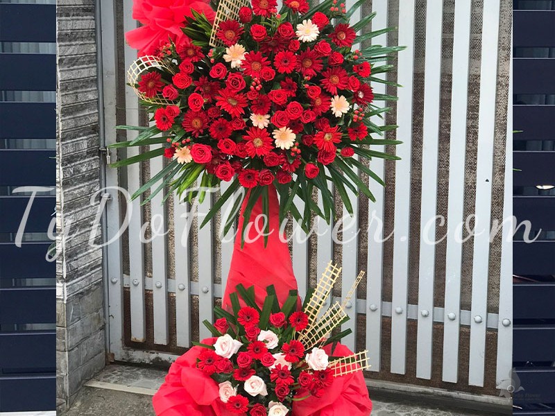 KỆ HOA CHÚC MỪNG KHAI TRƯƠNG KCM102224