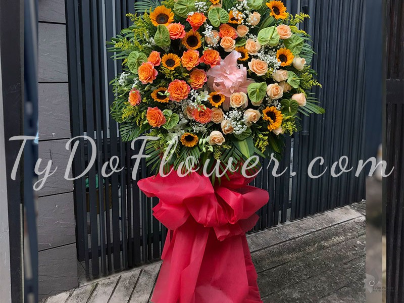 KỆ HOA CHÚC MỪNG KCM102227