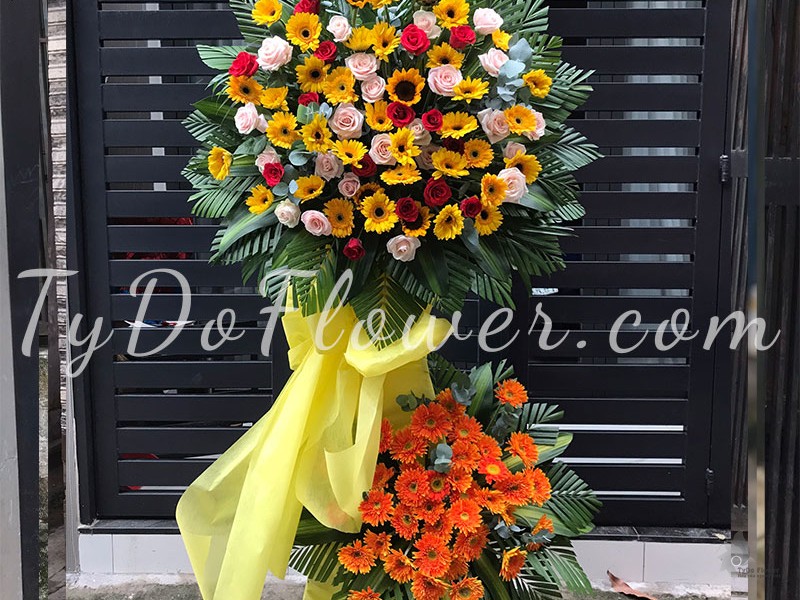 KỆ HOA CHÚC MỪNG KHAI TRƯƠNG KCM102233