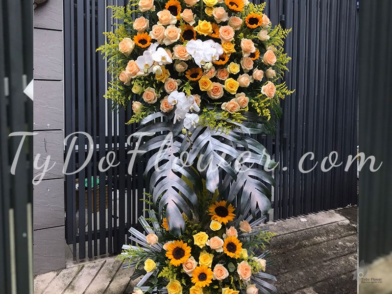 KỆ HOA CHÚC MỪNG KHAI TRƯƠNG KCM102259