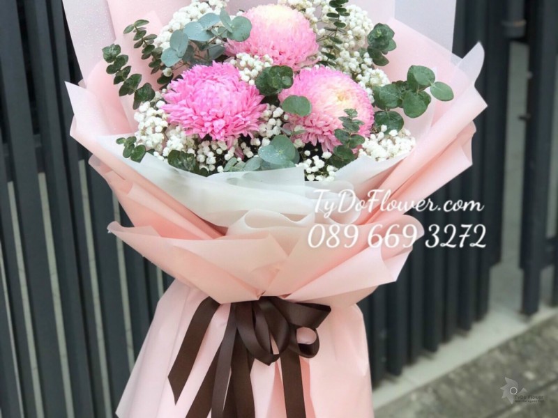 B122212 BÓ HOA CHÚC MỪNG