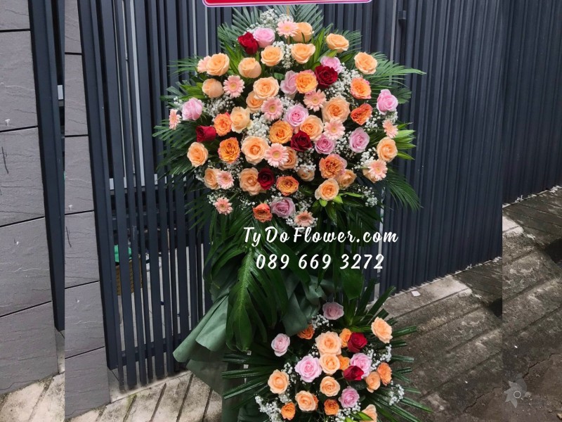 KCM122251 KỆ HOA CHÚC MỪNG SINH NHẬT