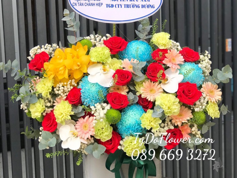 G122262 GIỎ HOA CHÚC MỪNG SINH NHẬT