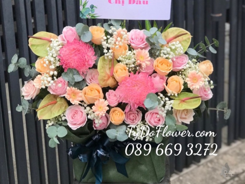 G122277 GIỎ HOA CHÚC MỪNG SINH NHẬT