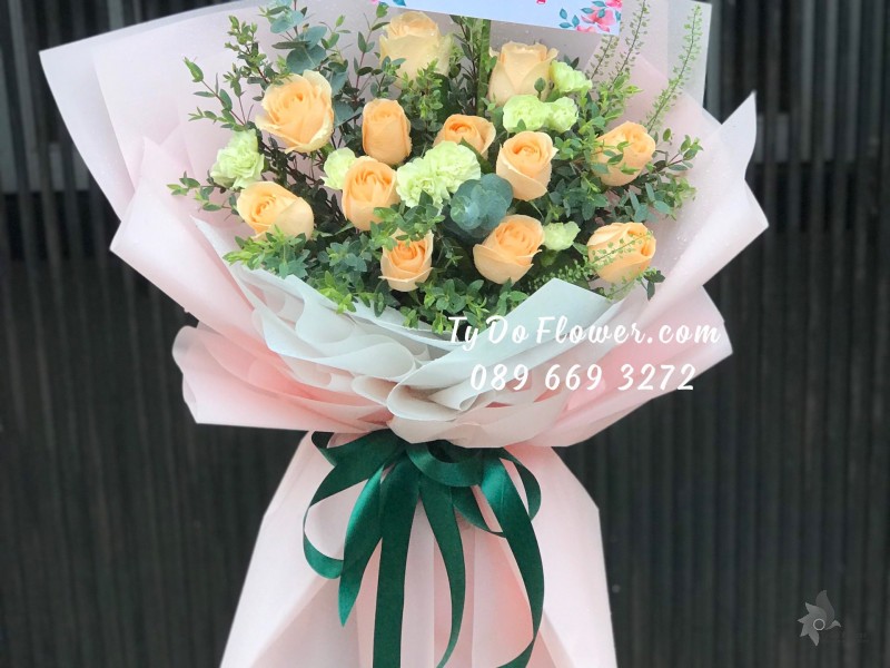 B122292 BÓ HOA CHÚC MỪNG SINH NHẬT