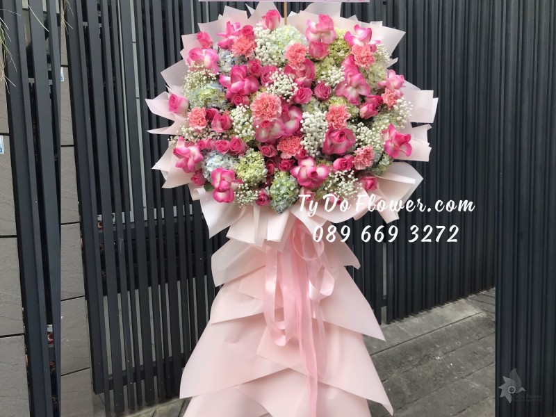 KCM0123224 KỆ HOA CHÚC MỪNG SỰ KIỆN