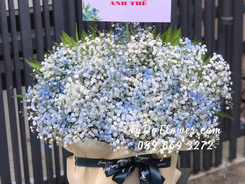 G0123269 GIỎ HOA BABY HOA CHÚC MỪNG SINH NHẬT