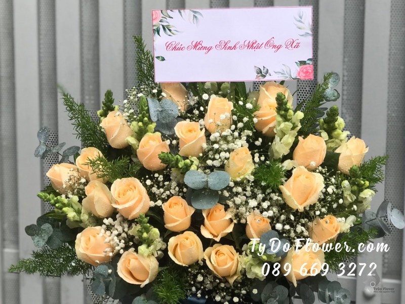 G0123294 GIỎ HOA CHÚC MỪNG SINH NHẬT