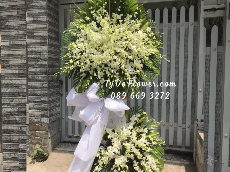 KCB0323453 KỆ HOA TANG LỄ HOA CHIA BUỒN