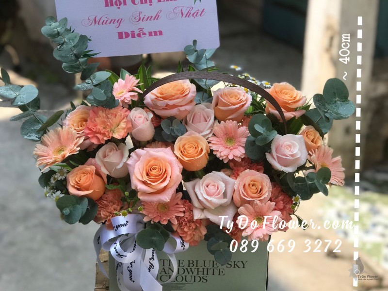 G0323461 GIỎ HOA CHÚC MỪNG SINH NHẬT