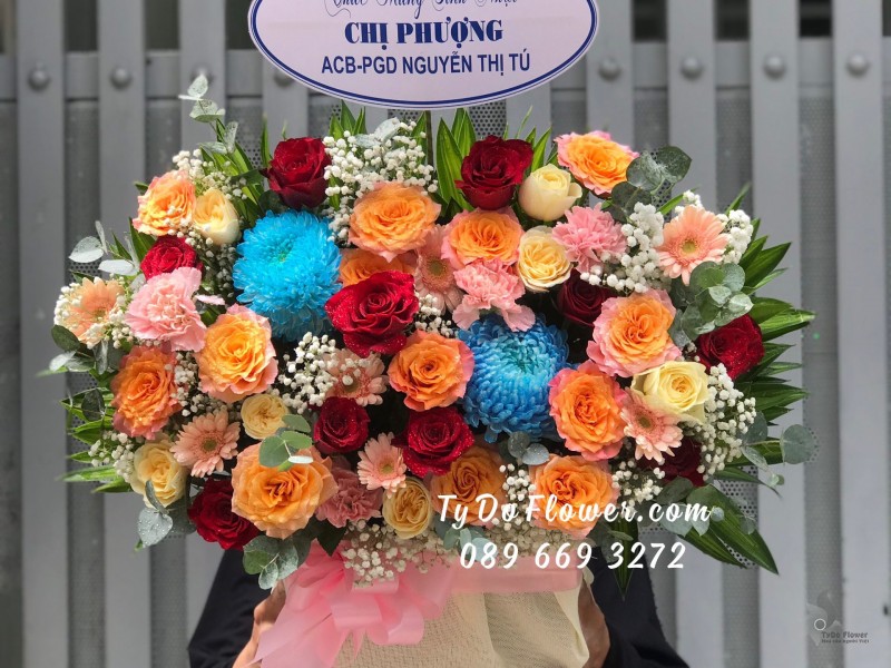 G0623704 GIỎ HOA CHÚC MỪNG SINH NHẬT