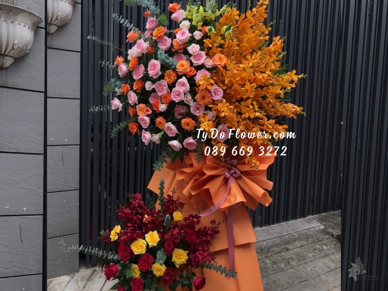 KCM0823874 KỆ HOA CHÚC MỪNG SINH NHẬT