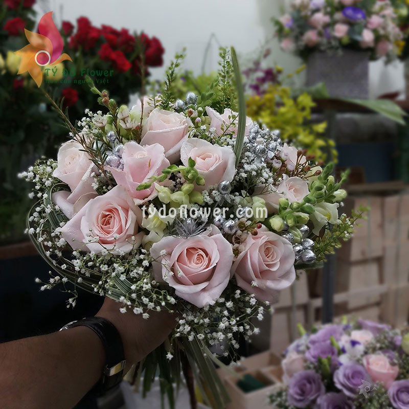 HOA CƯỚI - HOA CÔ DÂU BO60