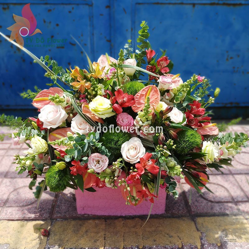 GIỎ HOA TƯƠI G65