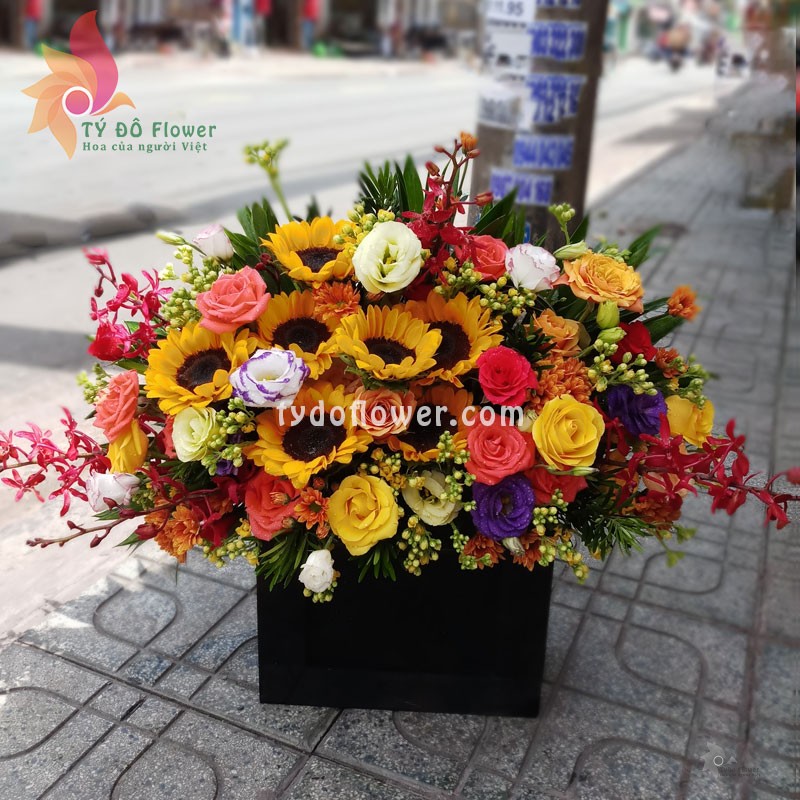 GIỎ HOA TƯƠI G74