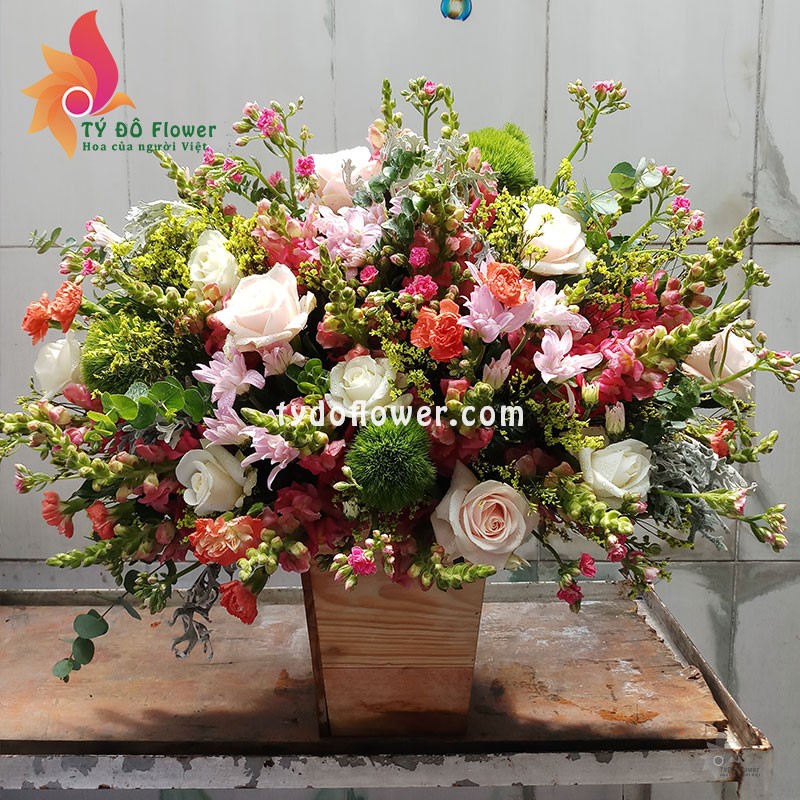 GIỎ HOA TƯƠI G64