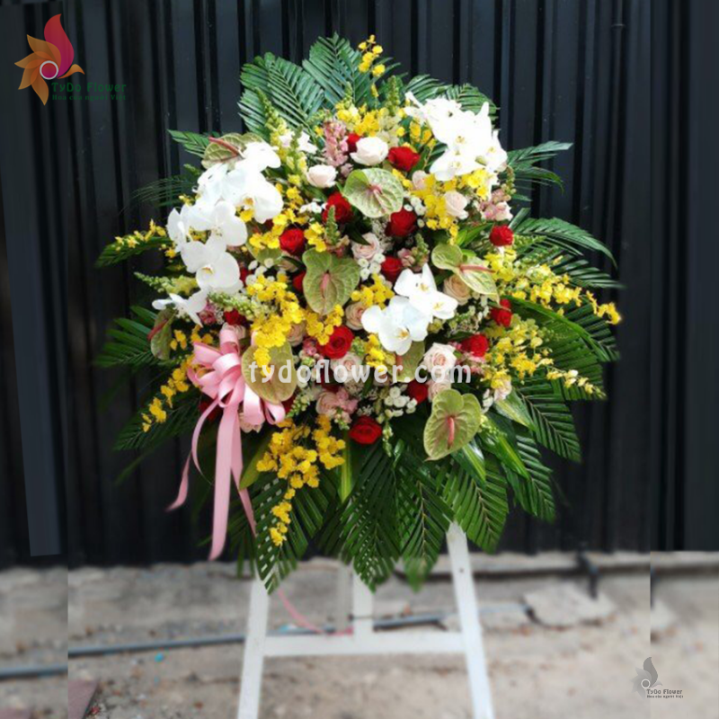 KỆ HOA CHÚC MỪNG KCM13