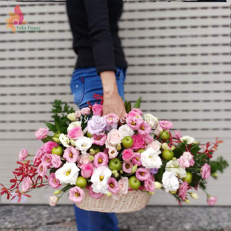 GIỎ HOA TƯƠI G86