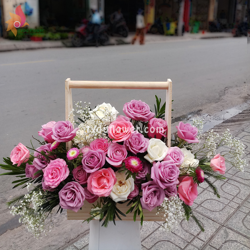 GIỎ HOA TƯƠI G87