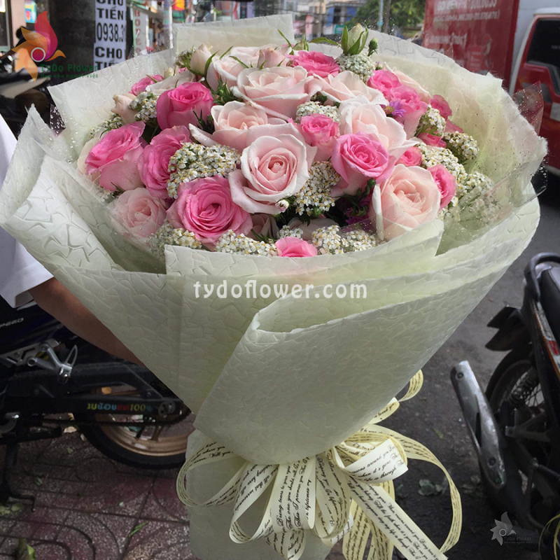 BÓ HOA TƯƠI BO102