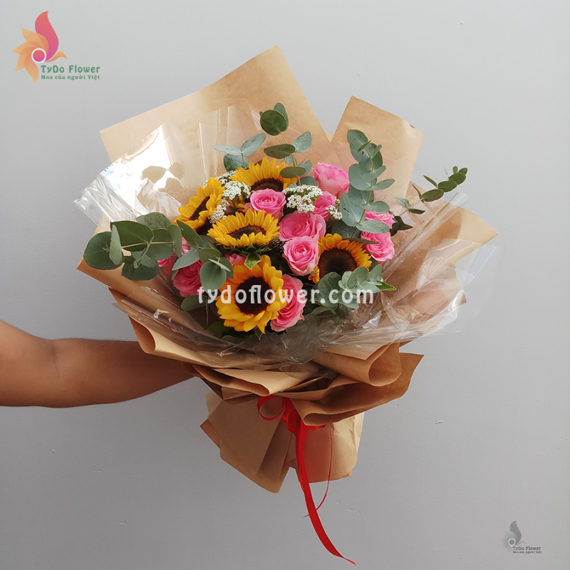 BÓ HOA TƯƠI BO104