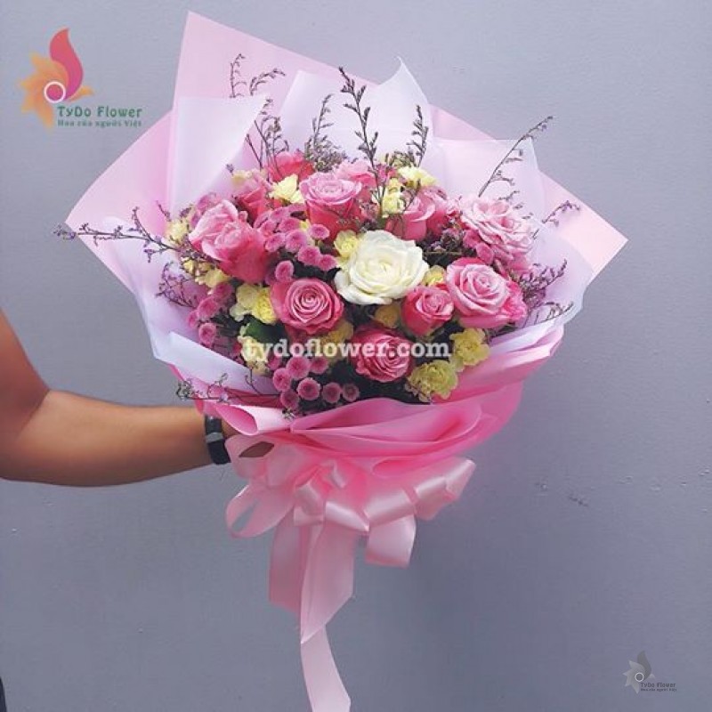 BÓ HOA TƯƠI BO107