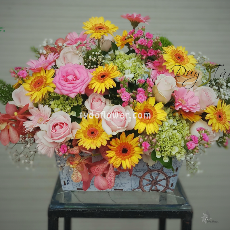 GIỎ HOA TƯƠI G110