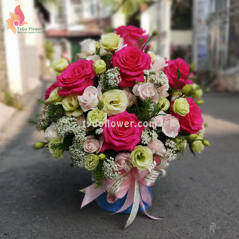 GIỎ HOA TƯƠI G116