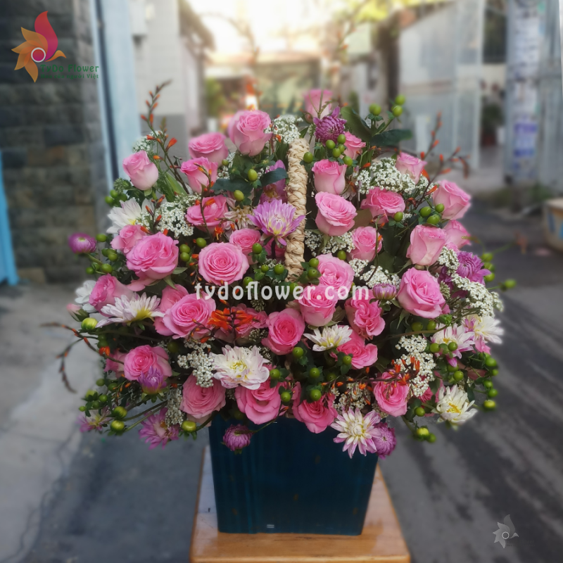 GIỎ HOA TƯƠI G127