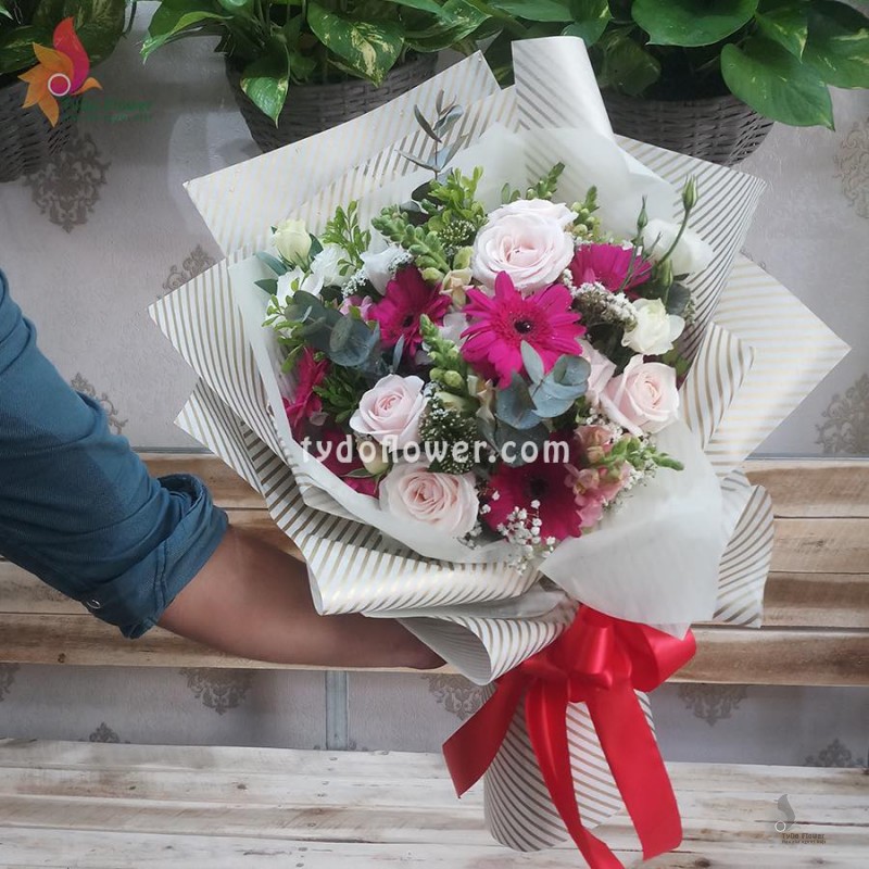 BÓ HOA TẶNG ĐẠI BIỂU BO158