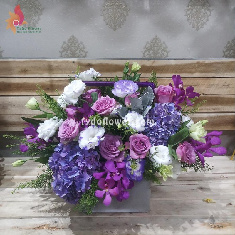 GIỎ HOA TƯƠI G166