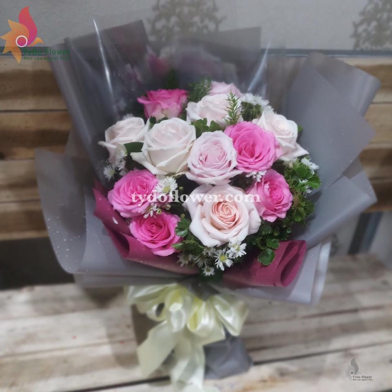 BÓ HOA CHÚC MỪNG BO180